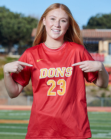 Cathedral Catholic Girls Varisty Soccer Team Media Day
