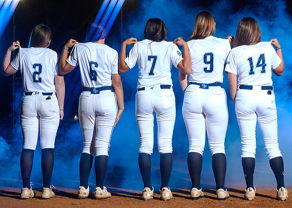 Academy of Our Lady of Peace Varsity Softball Team Media Day