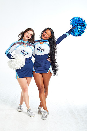 Academy of Our Lady of Peace Varsity Cheer Media Day