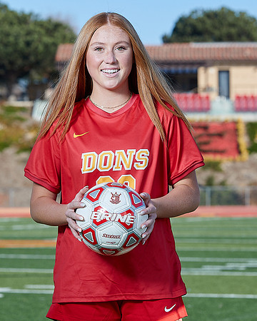 Cathedral Catholic Girls Varisty Soccer Team Media Day