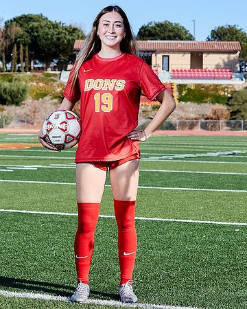 Cathedral Catholic Girls Varisty Soccer Team Media Day