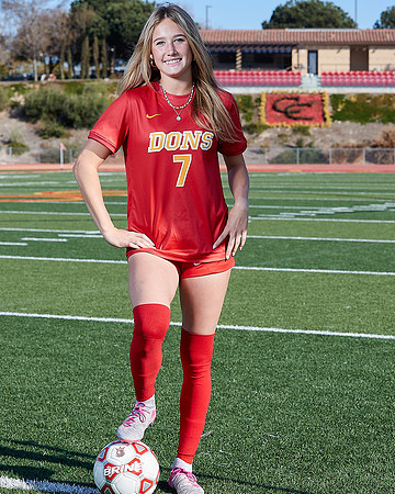 Cathedral Catholic Girls Varisty Soccer Team Media Day