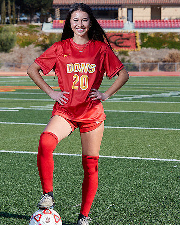 Cathedral Catholic Girls Varisty Soccer Team Media Day