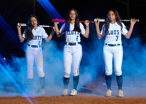 Academy of Our Lady of Peace Varsity Softball Team Media Day
