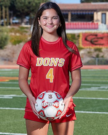 Cathedral Catholic Girls Varisty Soccer Team Media Day
