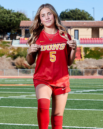 Cathedral Catholic Girls Varisty Soccer Team Media Day