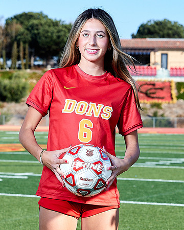 Cathedral Catholic Girls Varisty Soccer Team Media Day