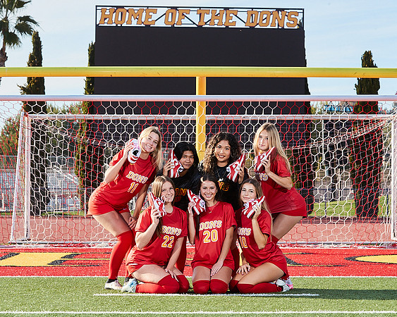 Cathedral Catholic Girls Varisty Soccer Team Media Day