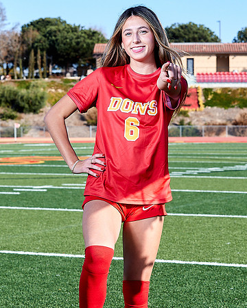 Cathedral Catholic Girls Varisty Soccer Team Media Day