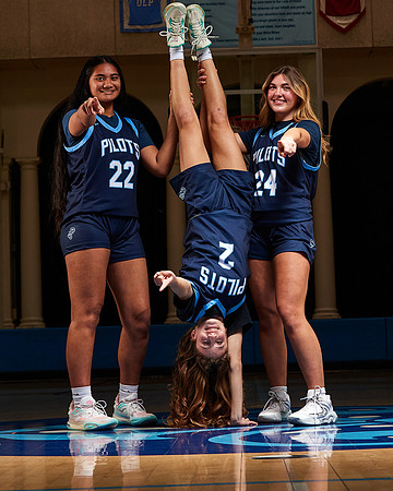 Academy of Our Lady of Peace Varsity Basketball Team Media Day