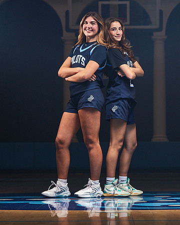 Academy of Our Lady of Peace Varsity Basketball Team Media Day