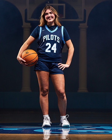 Academy of Our Lady of Peace Varsity Basketball Team Media Day