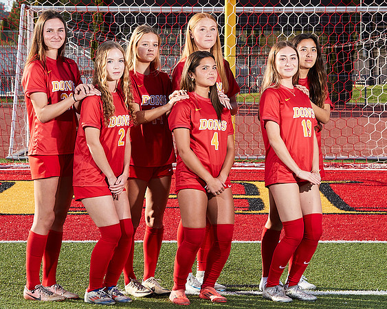 Cathedral Catholic Girls Varisty Soccer Team Media Day