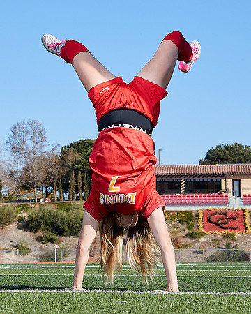 Cathedral Catholic Girls Varisty Soccer Team Media Day