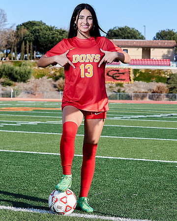 Cathedral Catholic Girls Varisty Soccer Team Media Day