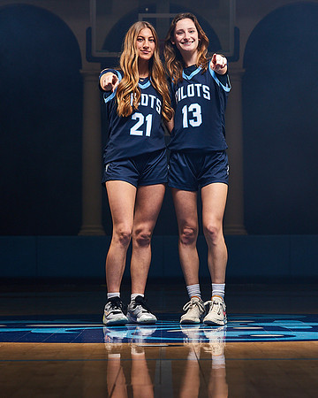Academy of Our Lady of Peace Varsity Basketball Team Media Day