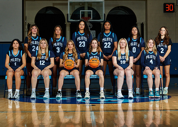 Academy of Our Lady of Peace Varsity Basketball Team Media Day
