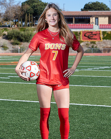 Cathedral Catholic Girls Varisty Soccer Team Media Day