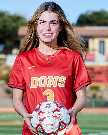 Cathedral Catholic Girls Varisty Soccer Team Media Day