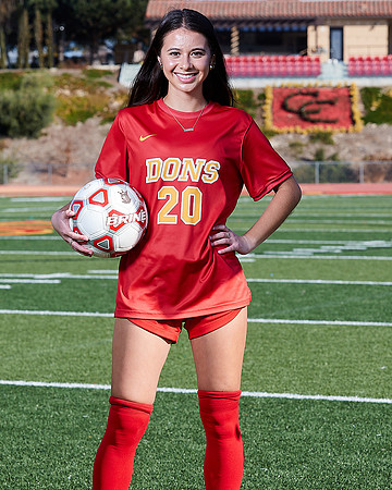 Cathedral Catholic Girls Varisty Soccer Team Media Day