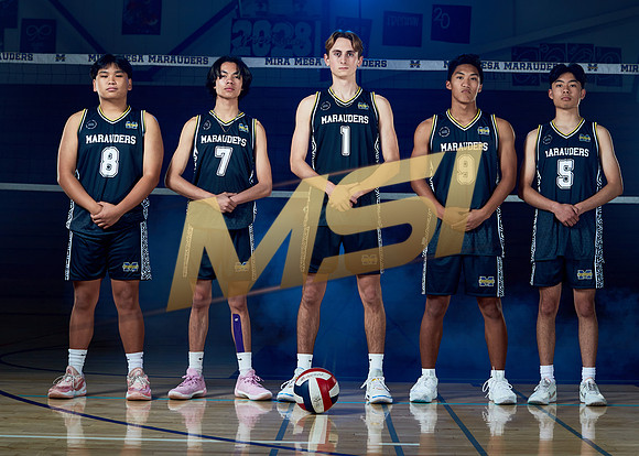 Mira Mesa High School Boys Varsity Volleyball Senior Media Day