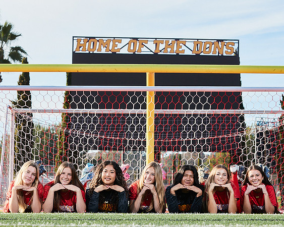 Cathedral Catholic Girls Varisty Soccer Team Media Day