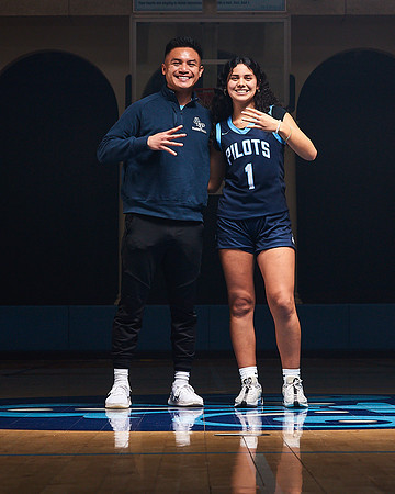 Academy of Our Lady of Peace Varsity Basketball Team Media Day
