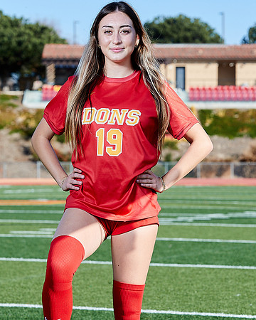 Cathedral Catholic Girls Varisty Soccer Team Media Day