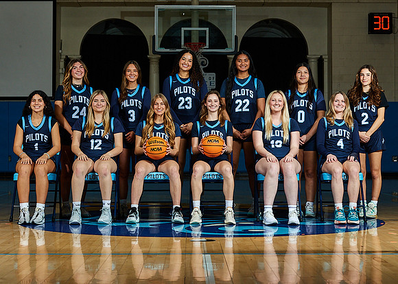 Academy of Our Lady of Peace Varsity Basketball Team Media Day