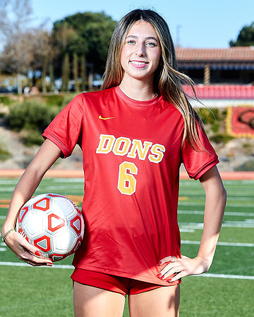 Cathedral Catholic Girls Varisty Soccer Team Media Day