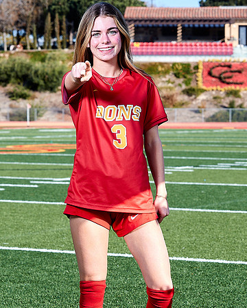 Cathedral Catholic Girls Varisty Soccer Team Media Day