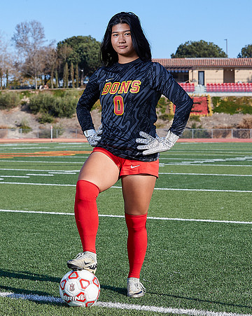 Cathedral Catholic Girls Varisty Soccer Team Media Day