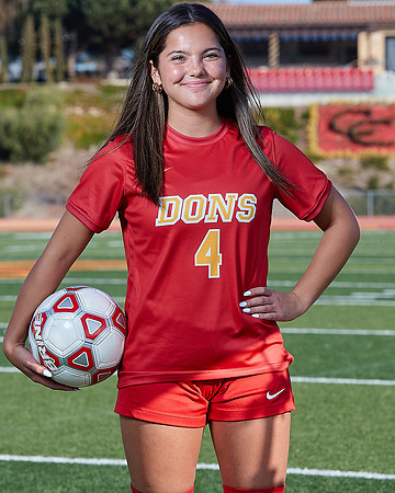 Cathedral Catholic Girls Varisty Soccer Team Media Day