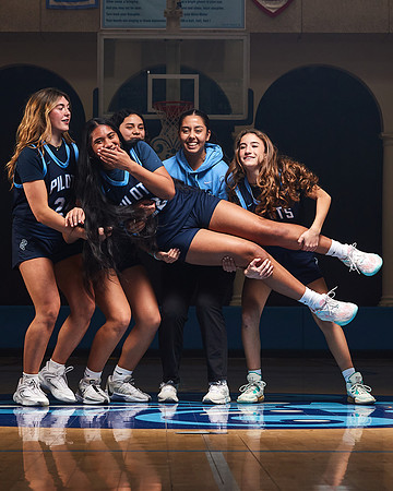 Academy of Our Lady of Peace Varsity Basketball Team Media Day
