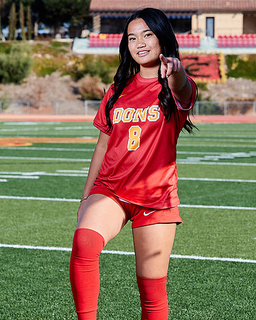 Cathedral Catholic Girls Varisty Soccer Team Media Day