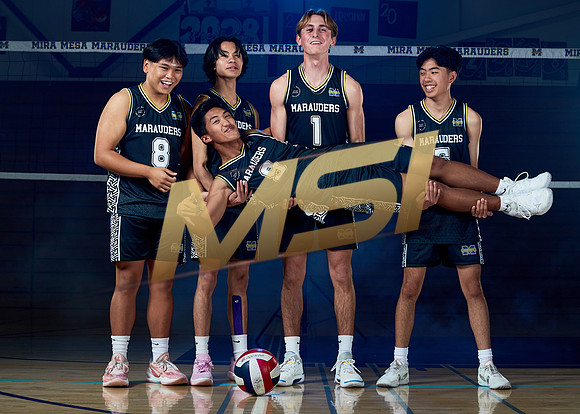 Mira Mesa High School Boys Varsity Volleyball Senior Media Day