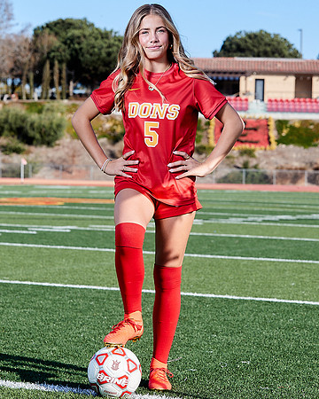 Cathedral Catholic Girls Varisty Soccer Team Media Day