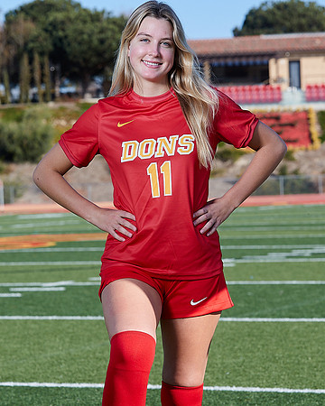 Cathedral Catholic Girls Varisty Soccer Team Media Day
