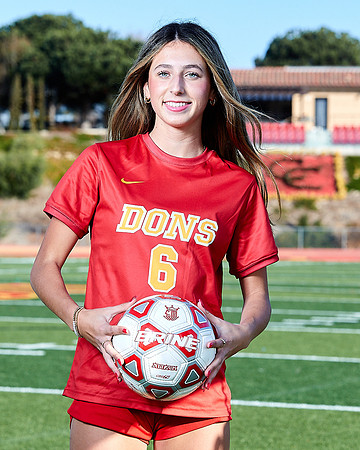 Cathedral Catholic Girls Varisty Soccer Team Media Day