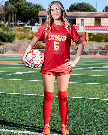 Cathedral Catholic Girls Varisty Soccer Team Media Day
