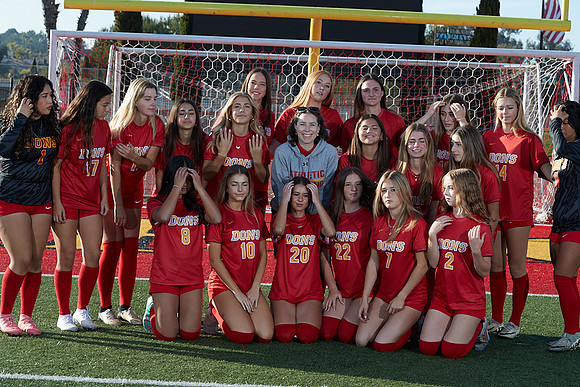 Cathedral Catholic Girls Varisty Soccer Team Media Day