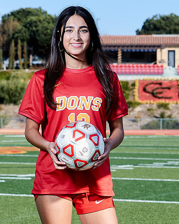 Cathedral Catholic Girls Varisty Soccer Team Media Day
