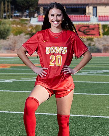 Cathedral Catholic Girls Varisty Soccer Team Media Day