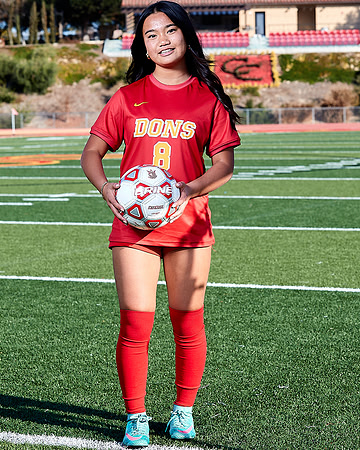 Cathedral Catholic Girls Varisty Soccer Team Media Day