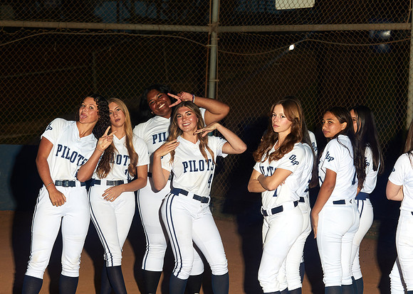 Academy of Our Lady of Peace Varsity Softball Team Media Day