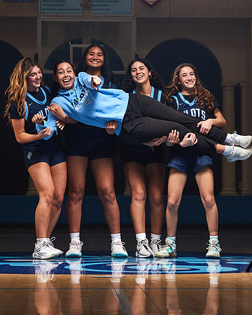 Academy of Our Lady of Peace Varsity Basketball Team Media Day
