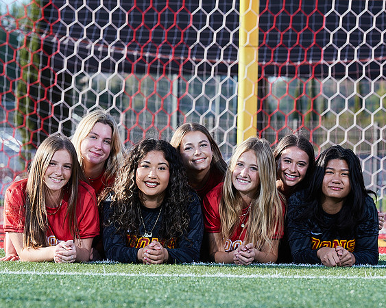 Cathedral Catholic Girls Varisty Soccer Team Media Day