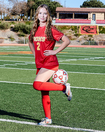 Cathedral Catholic Girls Varisty Soccer Team Media Day