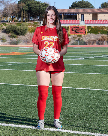 Cathedral Catholic Girls Varisty Soccer Team Media Day