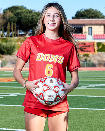 Cathedral Catholic Girls Varisty Soccer Team Media Day